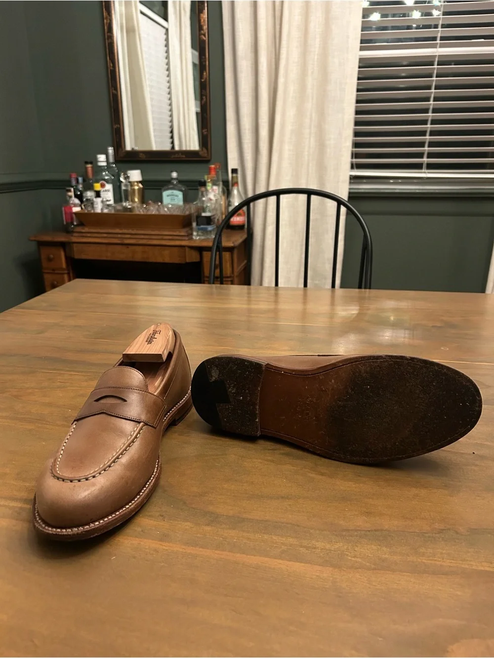 Grant Stone Traveler Penny Loafers - Men’s 8.5D